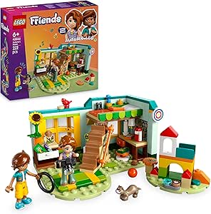 LEGO Friends Autumn Room & Playground, Bird & Ferret Toy Animals, Role Play & Nature with Autumn & Leo Mini Dolls, Toys for Girls Age 6 and Up 42646
