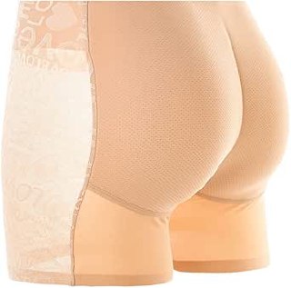 Panties for Women Butt Lifter Bodyshaper,Bauchweg Po Push Up Unterhose,Butt Lifter Höschen Anti Scheuern Miederhose mit Bein,Butt Lifter Höschen Hüfte Push Up Polstert Miederhose