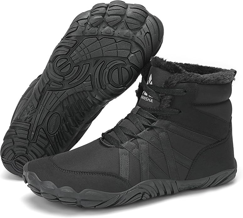 Mishansha Barefoot Invierno Hombre Zapatos Descalzos Mujer Antideslizante Calientes Botas Gr.36-48 EU