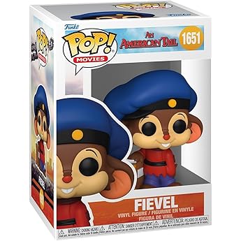 Funko Pop! Movies: American Tail – Tiger ​ - An American Tail - Figura de Vinilo Coleccionable - Idea de Regalo- Mercancia Oficial - Juguetes para Niños y Adultos - Movies Fans