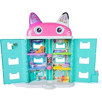 LEGO La Casa de Muñecas de Gabby - Casita de 4 Pisos con Figuras de Gabby, Pandy Patitas, Siregata y Muffin y Accesorios - Regalo de Cumpleaños para Niñas de 4+ Años 10788