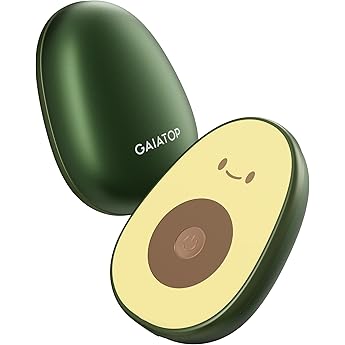 Calentador de Manos Recargable USB 2400mAh, Calienta Manos Bolsillo Portátiles, Calentador de Manos USB de Larga Duración 2 Configuraciones de Temperatura para Deportes al, Camping (Rosa)