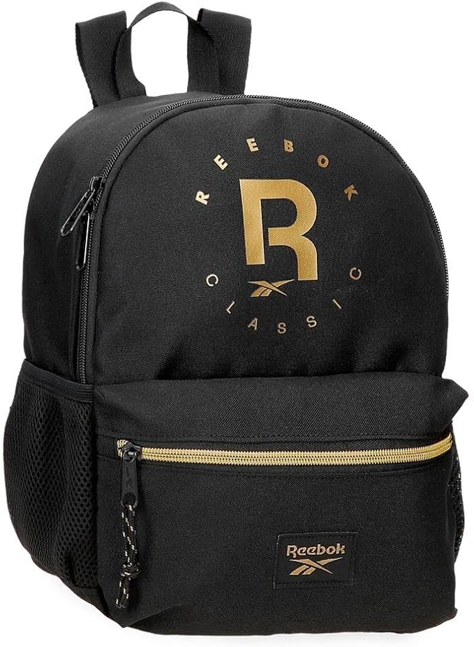 Reebok Gold Mochilas de Paseo, Negro, 24x32x13 cms