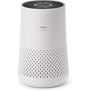 Purificador de aire WINIX ZERO Compact, Filtro HEPA H13, CADR 250 m³/h (hasta 50 m²). Tecnología PlasmaWave. Reduce el 99,999% Alergias, Polen y Malos Olores. Para Dormitorios y Salones