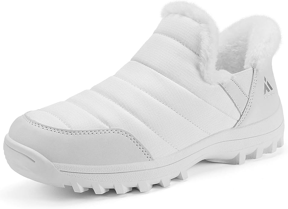 Mishansha Zapatos de Invierno para Mujer Forrados Botas de Nieve Antideslizantes, Tallas 36-42