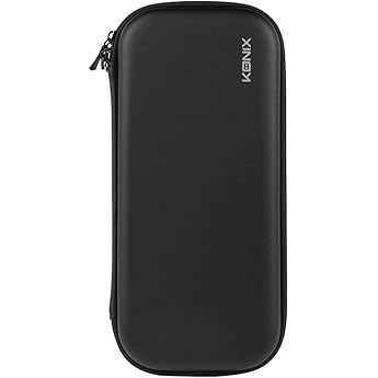Konix Naruto Shippuden Funda de protección y Transporte para Consolas Nintendo Switch, Switch Lite y Switch OLED - Almacenamiento para 8 Juegos - Diseño de Naruto