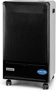 Orbegozo HBF 90 Butane Gas Stove 4200W Blue Flame Technology Triple Safety System Butane Propane Safe Carry Handle Swivel Wheels Black