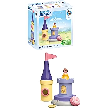 PLAYMOBIL Junior & Disney 71459 Catamarán de Vaiana, con Flores flotantes y un Gallo, Juguete sostenible Hecho de plásticos a Base de Plantas, Juguetes para niños y niñas a Partir de 1 año