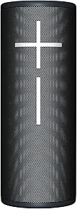 Ultimate Ears Megaboom 4 Altavoz Bluetooth portátil impermeable con potente sonido de 360 grados y graves atronadores, altavoz flotante con 20 horas de batería y radio de 45m - Negro