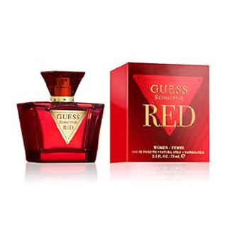 GUESS Seductive Red, Eau de Toilette para Mujer, Colonia Gourmand, Fragancia Seductora, Larga Duración