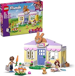 LEGO Friends Heartlake City Bunny Hotel - Playhouse with 2 Mini Dolls, 2 Animal Figures and Pet Care Accessories - Birthday Gift for 5+ Year Old Girls - 42679