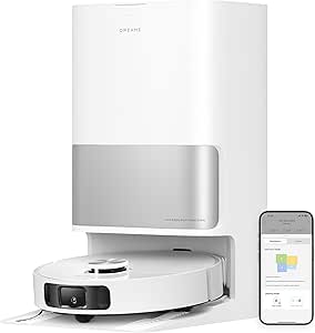 Dreame L10s Ultra Gen 2 Robot Aspirador y Fregasuelos con RoboSwing MopExtend™, 10000 Pa, Modo para Mascotas, Estación Base Automática, 32 Ajustes de Nivel de Agua, Limpieza de Alfombras Versátil