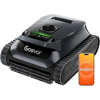 BWT Poolrobot Cosmy 150 en Color Azul | Especialmente Ligero y Compacto | Limpieza fiable de Suelo, Paredes y línea de flotación | para Piscinas de Todas Las Formas