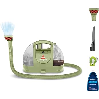 BISSELL SpotClean Mini Aspiradora de Agua Tapiceria con cable, Limpiador de Tapicerias Portátil, Perfecto para Limpia Rápidas, Compacto y Ligero, Lava Aspiradora para Coche, Barco, Sofá y Más, 41491