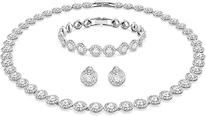 Swarovski Una Angelic Set, Talla redonda, Blanco