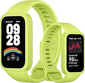 XIAOMI Smart Band 9 Active – Activity Tracker, Up to 18 Days, 37 mm TFT Display with 60 Hz Refresh Rate, 5ATM, Android/iOS, Green