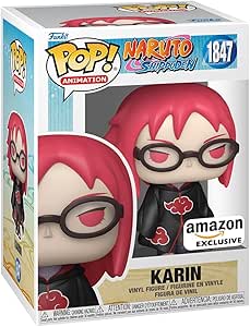 Funko Pop! Animation: Naruto S - Karin - Naruto Shippuden - Amazon Exclusive - Collectible Vinyl Figure - Gift Idea - Official Merchandise - Toys for Kids & Adults - Anime Fans