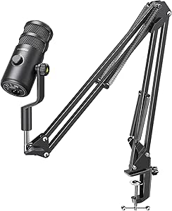 MAONO PD100 Gen2S USB/XLR Dynamic Microphone, 192kHz/24-bit Audio, Metal Body, Mute Button, Complete Kit with USB and XLR Cable, for Podcast, Streaming, Gaming and PC