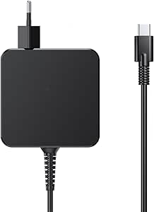 Portable USB C Charger 65W for Samsung Galaxy Book, MacBook Pro/Air, Huawei Matebook D15 D14E, 45W Compatible with Lenovo Yoga, HP,ASUS Zenbook, Xiaomi Air, Quick Charge Charger Type C Computer Adapter