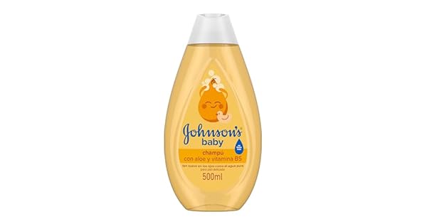 Johnsons BabyChamp clsico con frmula No llores ms 500 ml champ infantil para nios y bebs hipoalergnico y con pH equilibrado champ sin sulfatos ni parabenos