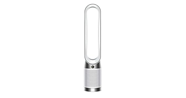 Dyson Purifier Cool PC1 Ventilador de Torre y Purificador de Aire Filtro HEPA H13 Refrigeracin Potente Control por App y Mando Sin Aspas Oscilacin 350 Blanco