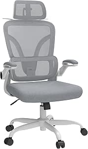 Silla Ergonómica de Oficina con Soporte Lumbar Ajustable | Altura Regulable, Giratoria 360°, Para Escritorio, Uso en Hogar y Despacho
