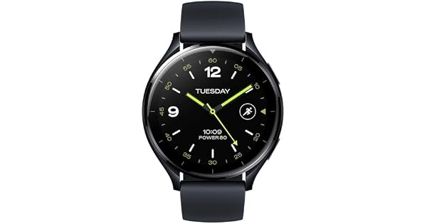 XIAOMI Watch 2  Llamadas Bluetooth Snapdragon W5 Gen1 Wear OS x MIUI Pantalla AMOLED de 143 Monitor de frecuencia cardaca y sueo Negro Versin ES