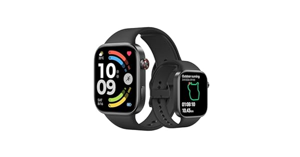 XIAOMI Redmi Watch 6 smartwatch Hombre y Mujer 24 das Negro