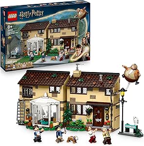 LEGO Harry Potter Privet Drive: Aunt Marge's Visit - Toy House with 5 Minifigures and Inflated Aunt Marge Figure - Gift for Girls and Boys 8+ Years Old Prisoner of Azkaban Fans 76451