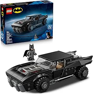 LEGO DC Batmobile The Batman Model Car Toy and Superhero Minifigure - Birthday Gift for 9+ Year Old Boys and Teens Movie Fans 76332