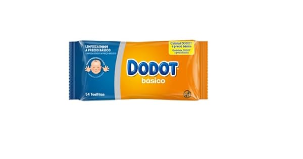 Dodot  Toallitas bsico recambio 54 unidades  Pack de 6 Total 324 unidades packaging may vary