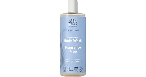 Urtekram Gel de Ducha sin perfume  Fragrance Free  Find Balance Natural Ecolgico y Vegano 500ml