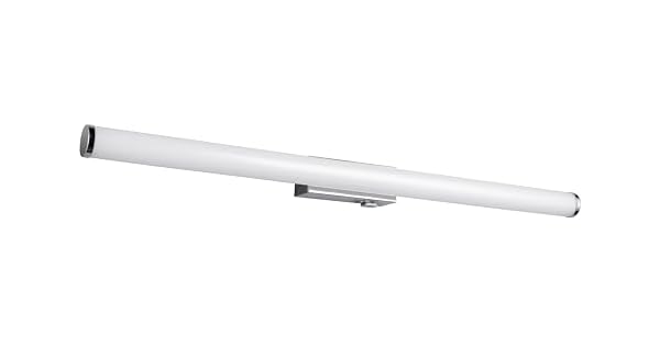 TRIO Leuchten LED Lmpara de pared para bao MATTIMO 283274306 metal cromado plstico blanco LED de 86 vatios