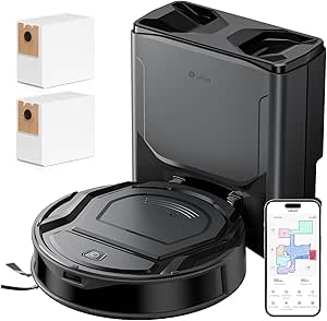Lefant M210 Plus Robot Vacuum Cleaner and Floor Mop with 6000Pa Suction