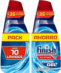 Finish All in 1 Max Power Dishwasher Gel - Shine & Protection - 70 Washes