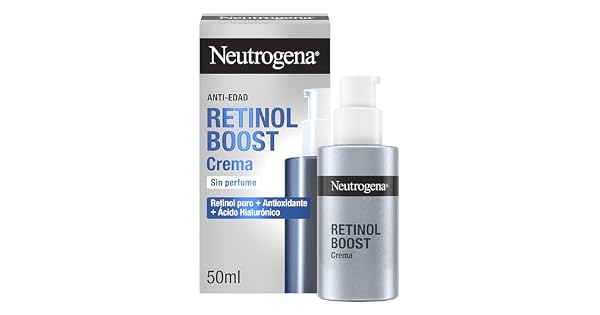 Neutrogena Retinol Boost Crema Antiedad Sin Perfume 50 ml