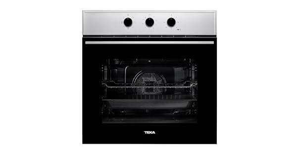 TEKA Horno Multifuncin 60 cm Sistema de Limpieza HydroClean ECO 6 Modos de Coccin 5 Alturas de Cocinado 1 Bandeja y 1 Rejilla Clase A Modelo HSB 615 S