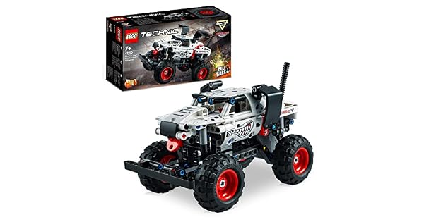 LEGO Technic Monster Jam Monster Mutt Dalmatian Modelo 2 en 1 Camin y Monster Truck de Juguete para Nios y Nias con Retro Friccin 42150