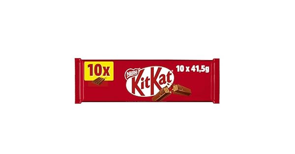 KITKAT Galleta con Chocolate con Leche Pack 10 x 415 g