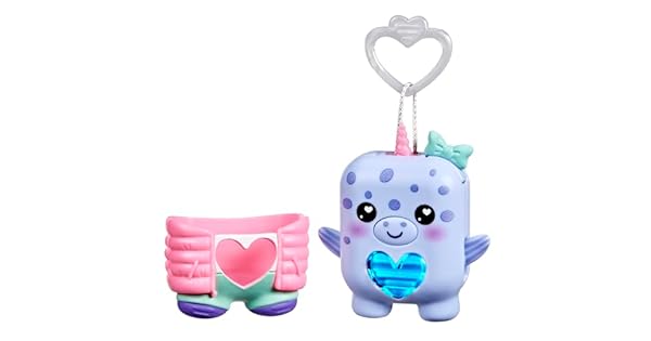 Hasbro Nanomals Blubby la narval Mascota electrnica de Tipo Fidget