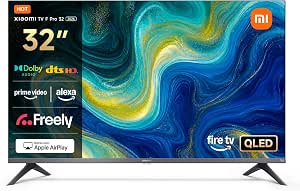 XIAOMI TV Pro 32 Inch (81 cm), QLED Smart TV, Fire OS14, L32MB-FPVEU