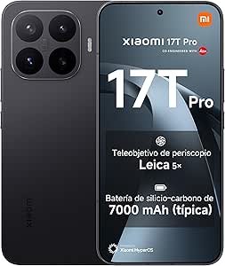 XIAOMI 17T Pro Smartphone 12+512GB Black Telephoto Lens Leica 5X