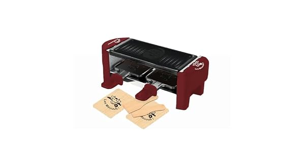 Litle Balance 8940  Raclette Duo Meuuh Raclette 12 personas Grill extrable 2 esptulas  2 planchas sin PFAS antiadherente 320 W chile